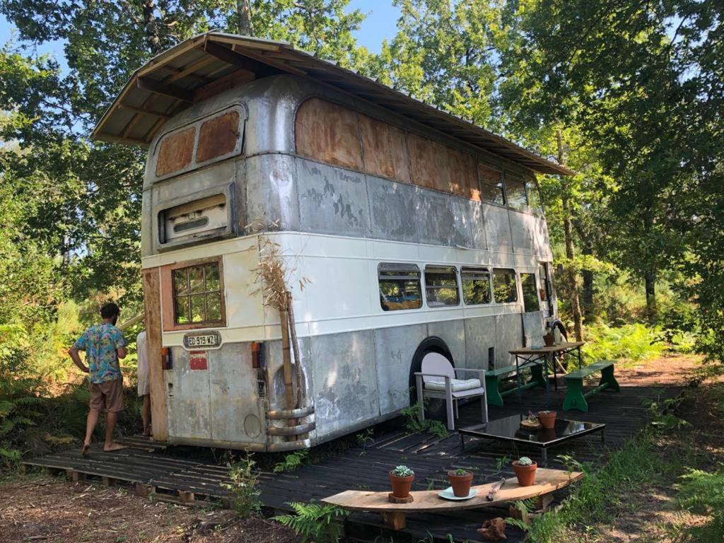Cosmic English Bus 2 Floor Mimizan-Plage Exterior foto